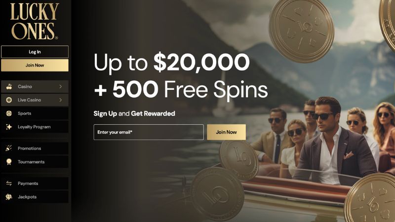 Lucky Ones Casino NZ screenshot